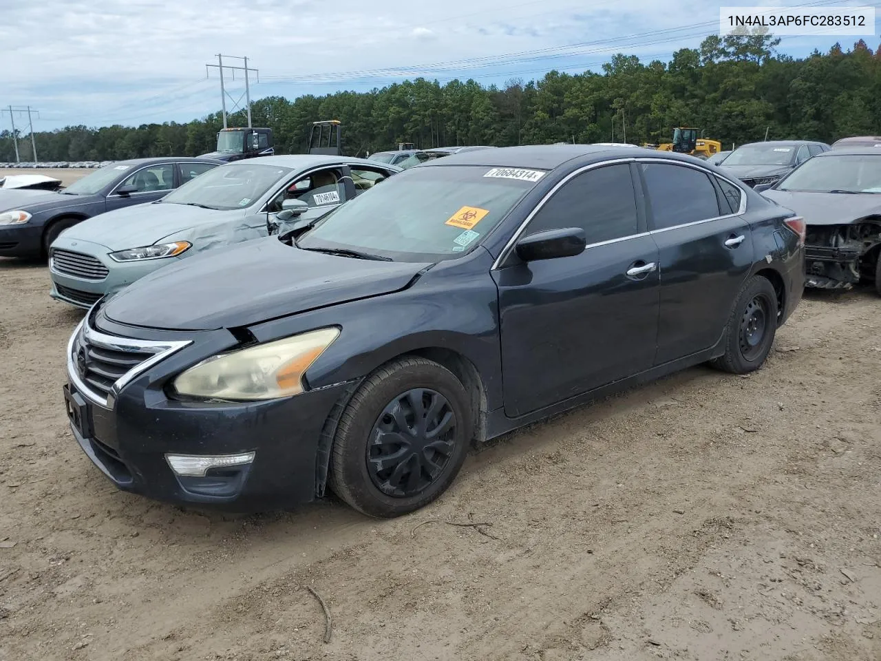 2015 Nissan Altima 2.5 VIN: 1N4AL3AP6FC283512 Lot: 70684314