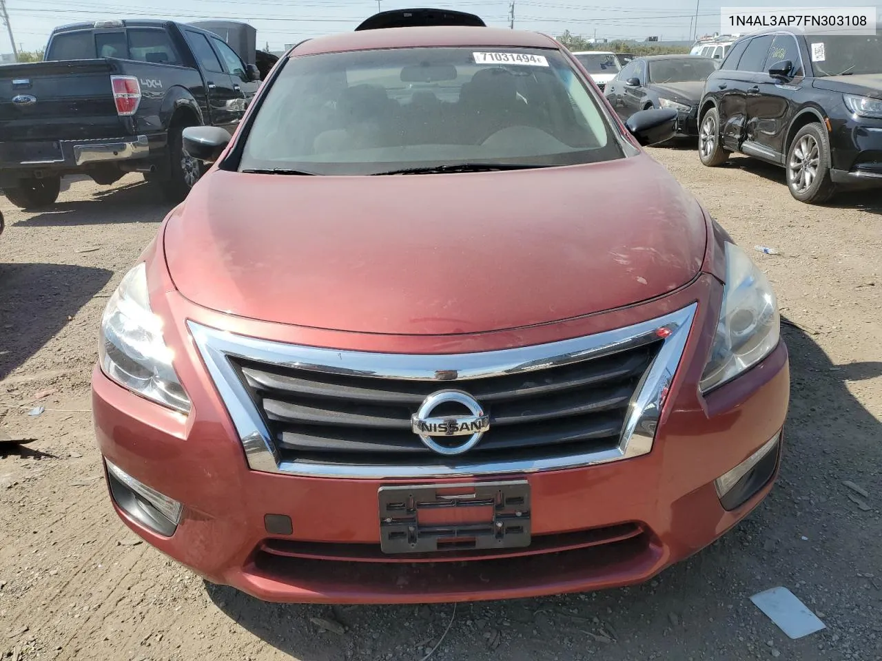 2015 Nissan Altima 2.5 VIN: 1N4AL3AP7FN303108 Lot: 71031494