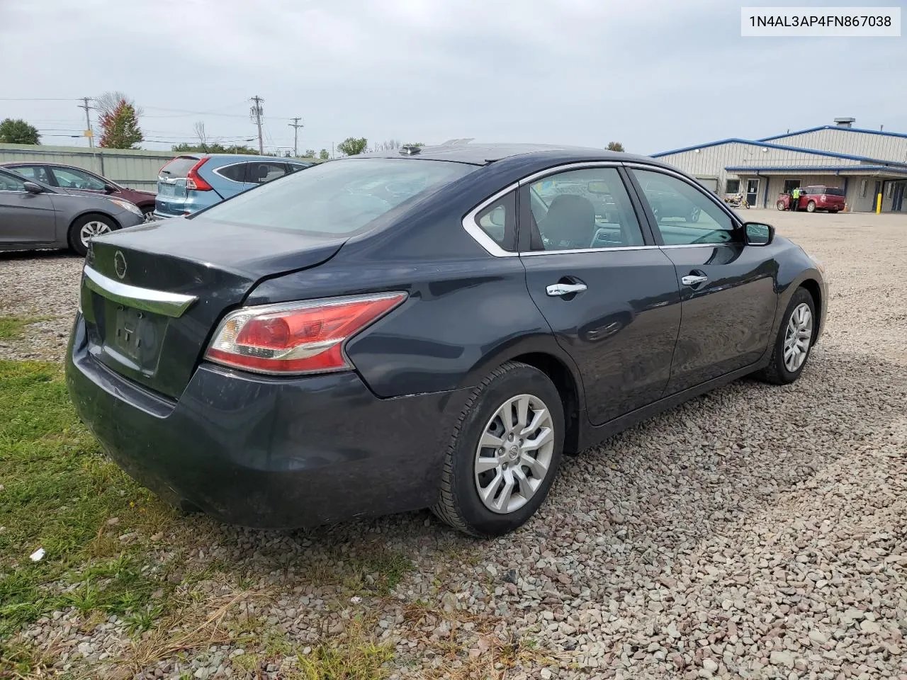 2015 Nissan Altima 2.5 VIN: 1N4AL3AP4FN867038 Lot: 71102134