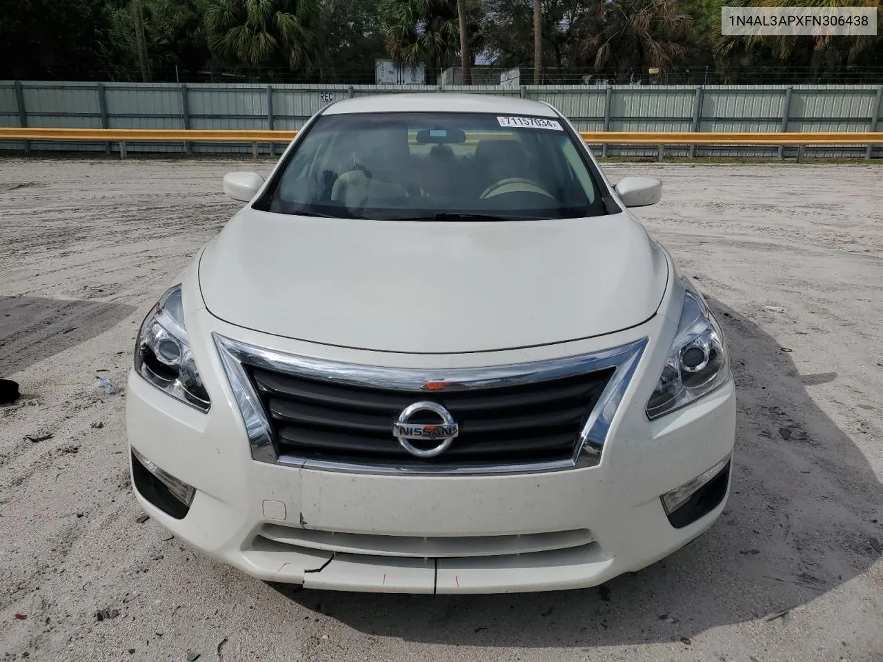 2015 Nissan Altima 2.5 VIN: 1N4AL3APXFN306438 Lot: 71157034