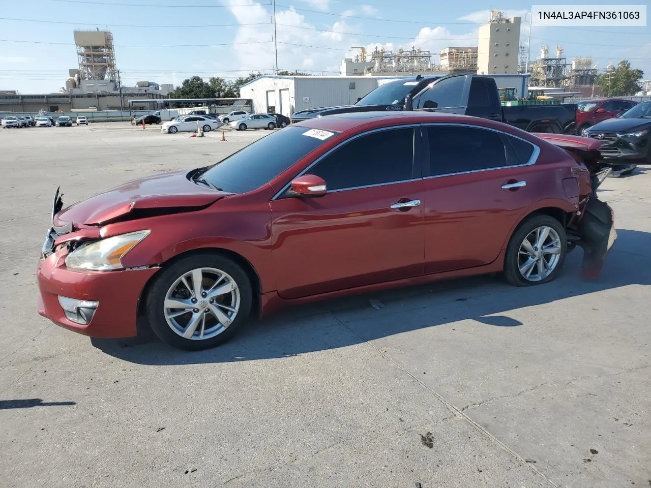 2015 Nissan Altima 2.5 VIN: 1N4AL3AP4FN361063 Lot: 71186144