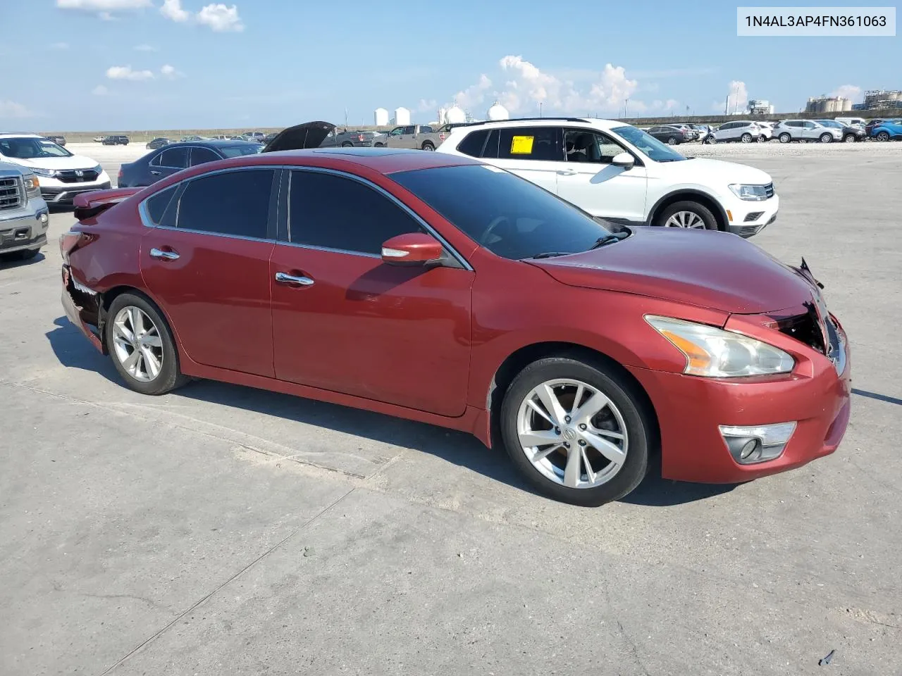 2015 Nissan Altima 2.5 VIN: 1N4AL3AP4FN361063 Lot: 71186144