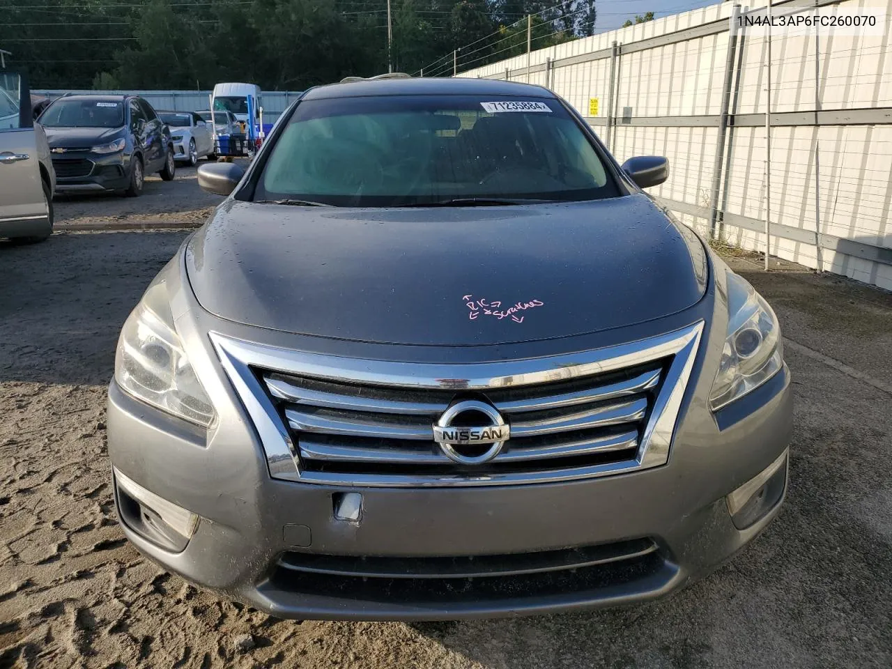 2015 Nissan Altima 2.5 VIN: 1N4AL3AP6FC260070 Lot: 71235884