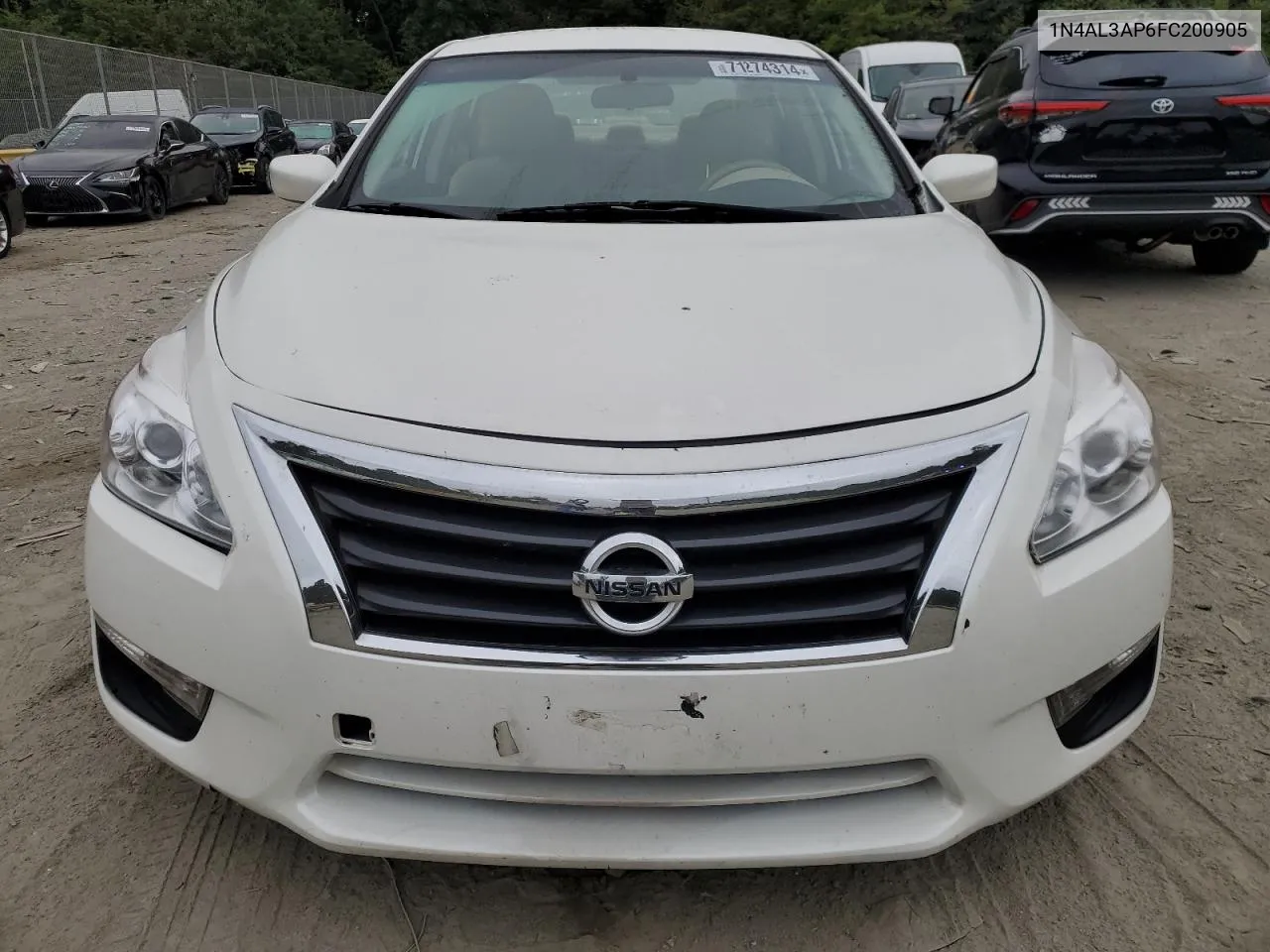 1N4AL3AP6FC200905 2015 Nissan Altima 2.5