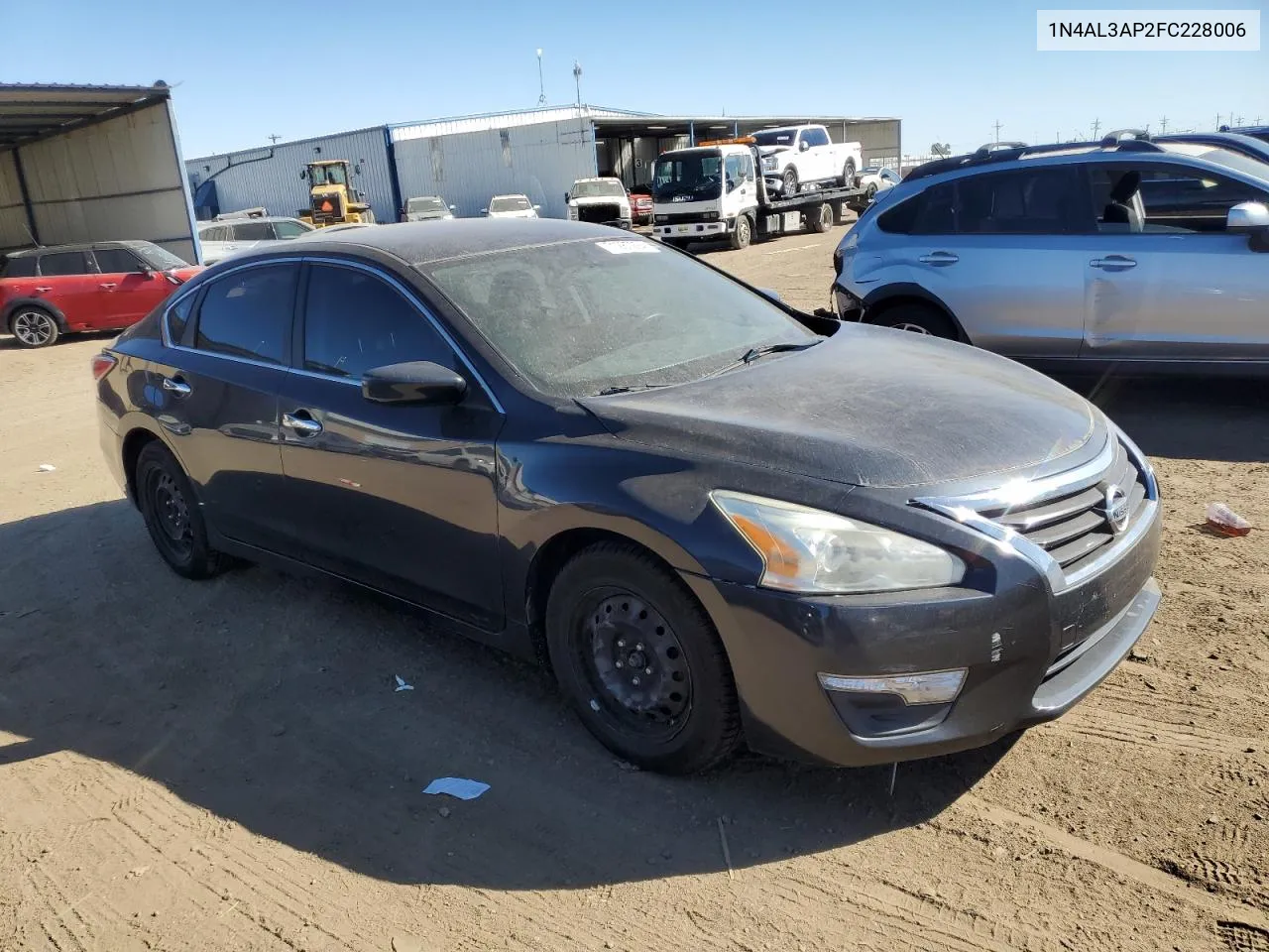 2015 Nissan Altima 2.5 VIN: 1N4AL3AP2FC228006 Lot: 71287294