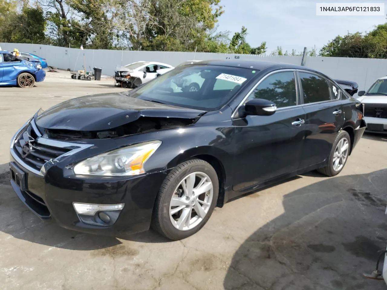 1N4AL3AP6FC121833 2015 Nissan Altima 2.5