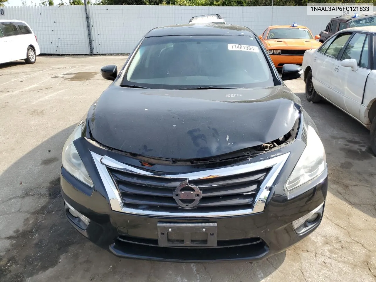 2015 Nissan Altima 2.5 VIN: 1N4AL3AP6FC121833 Lot: 71401984