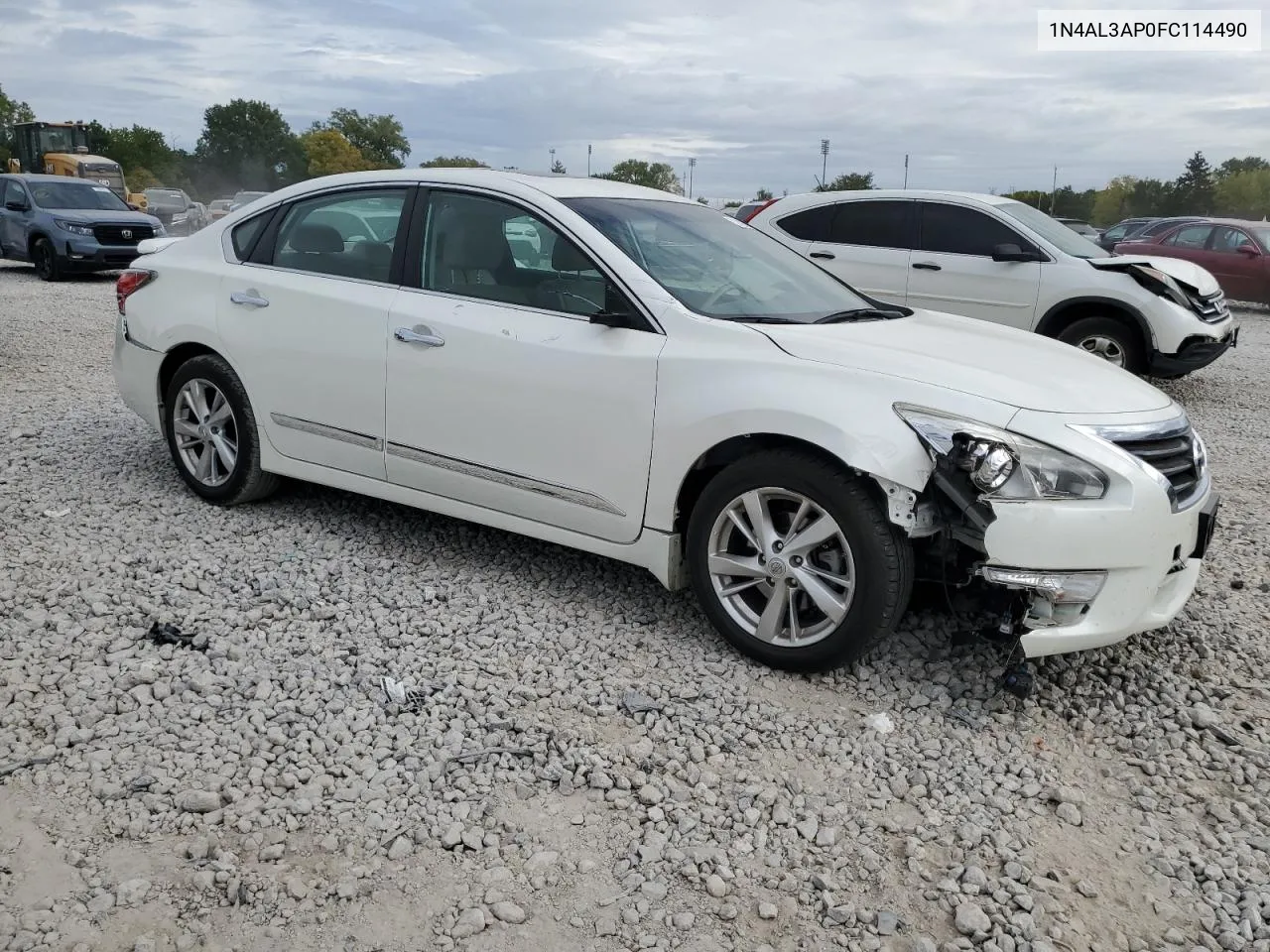 2015 Nissan Altima 2.5 VIN: 1N4AL3AP0FC114490 Lot: 71423394