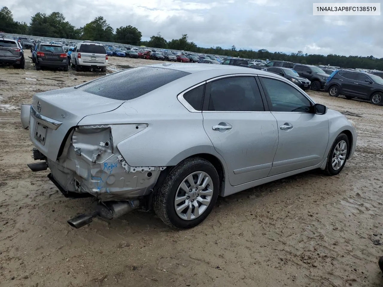 2015 Nissan Altima 2.5 VIN: 1N4AL3AP8FC138519 Lot: 71561324