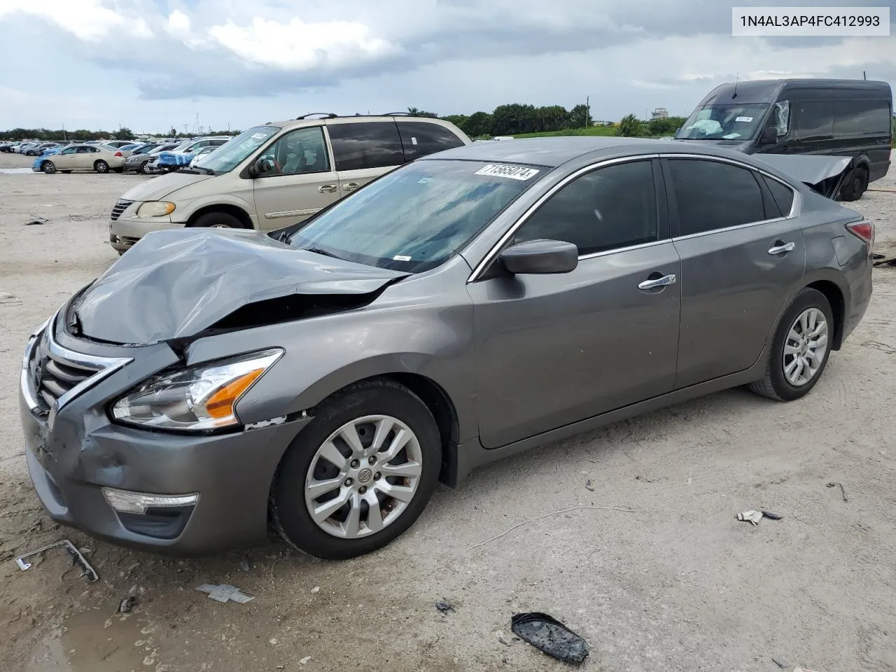 2015 Nissan Altima 2.5 VIN: 1N4AL3AP4FC412993 Lot: 71565074