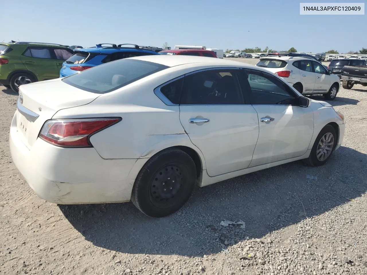 2015 Nissan Altima 2.5 VIN: 1N4AL3APXFC120409 Lot: 71616424