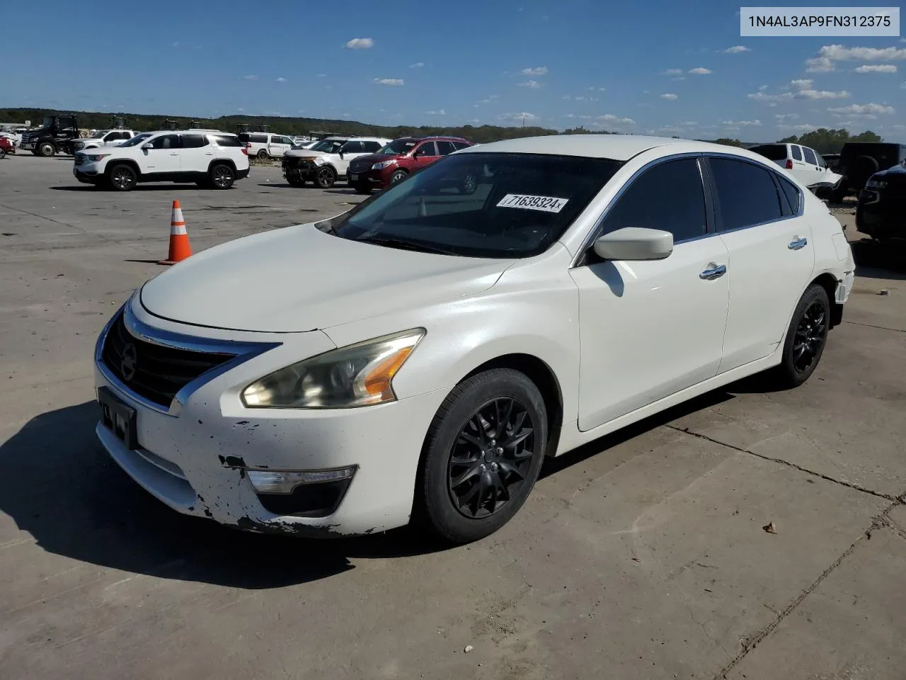 2015 Nissan Altima 2.5 VIN: 1N4AL3AP9FN312375 Lot: 71639324