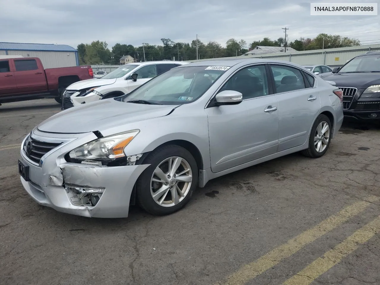 2015 Nissan Altima 2.5 VIN: 1N4AL3AP0FN870888 Lot: 71653574