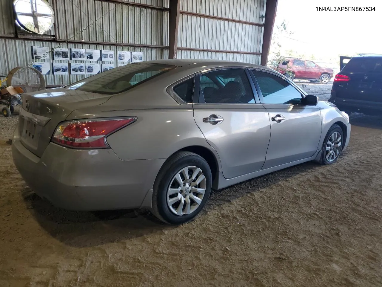 2015 Nissan Altima 2.5 VIN: 1N4AL3AP5FN867534 Lot: 71817164