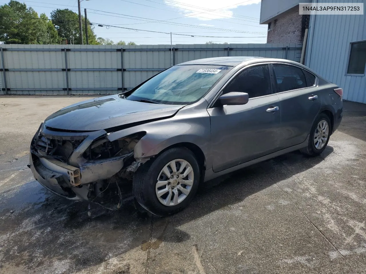 2015 Nissan Altima 2.5 VIN: 1N4AL3AP9FN317253 Lot: 71936454