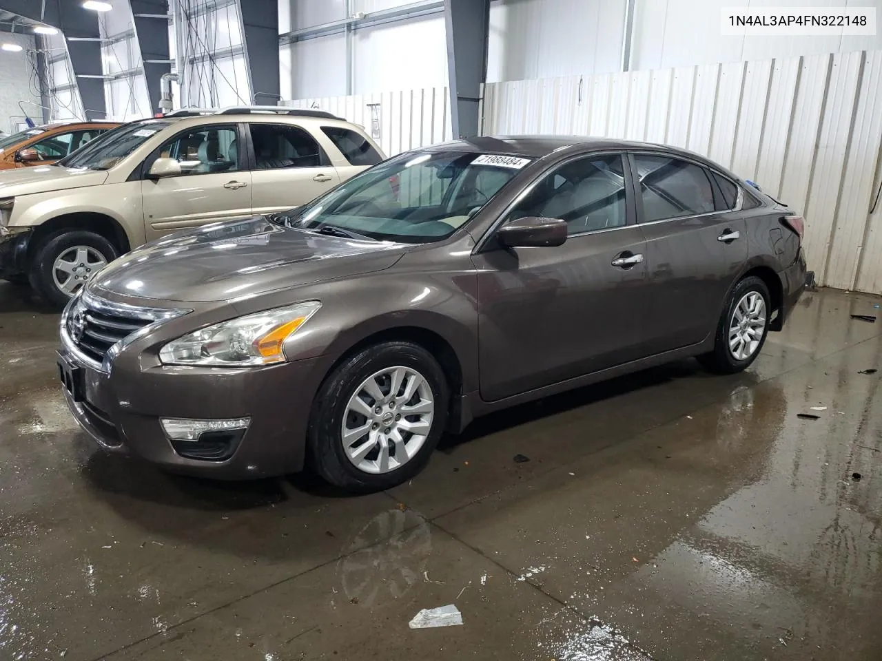 2015 Nissan Altima 2.5 VIN: 1N4AL3AP4FN322148 Lot: 71988484