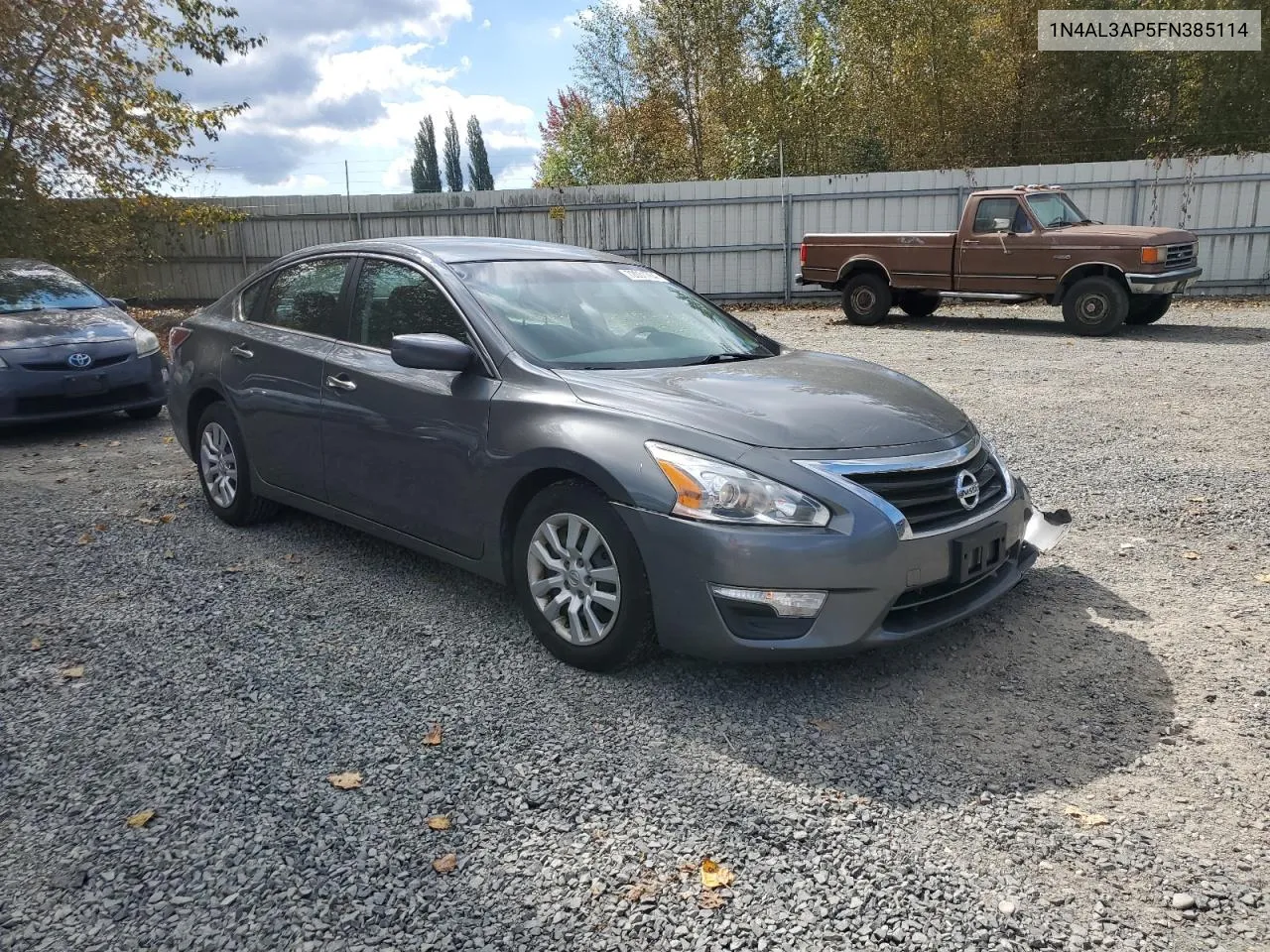 2015 Nissan Altima 2.5 VIN: 1N4AL3AP5FN385114 Lot: 72031764