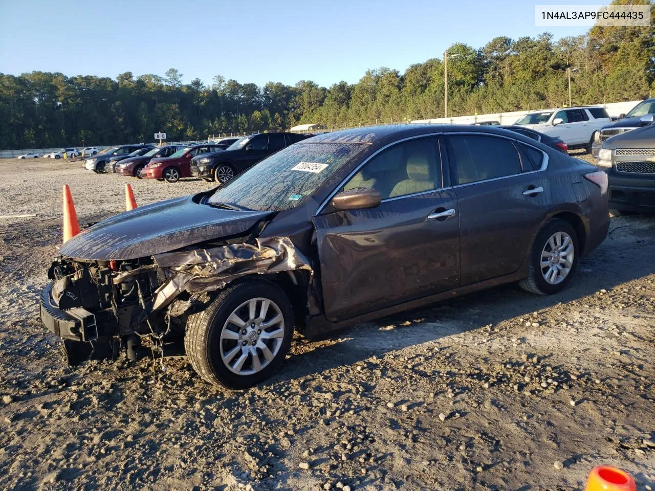 2015 Nissan Altima 2.5 VIN: 1N4AL3AP9FC444435 Lot: 72064354