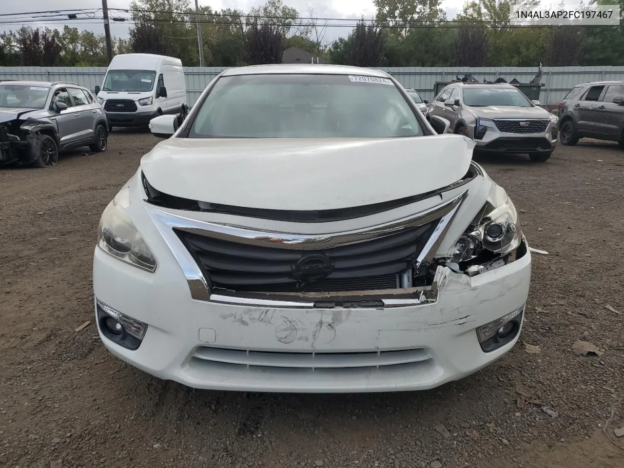 2015 Nissan Altima 2.5 VIN: 1N4AL3AP2FC197467 Lot: 72070824