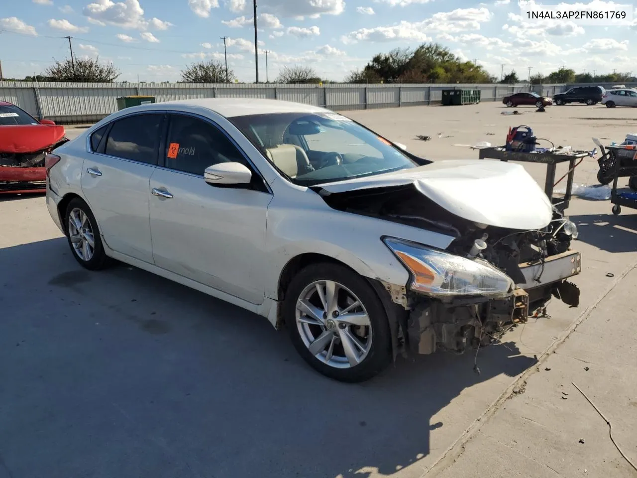 2015 Nissan Altima 2.5 VIN: 1N4AL3AP2FN861769 Lot: 72093564