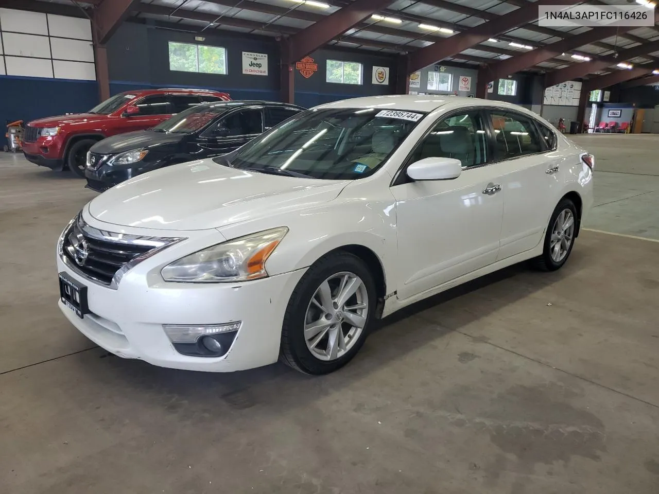 1N4AL3AP1FC116426 2015 Nissan Altima 2.5