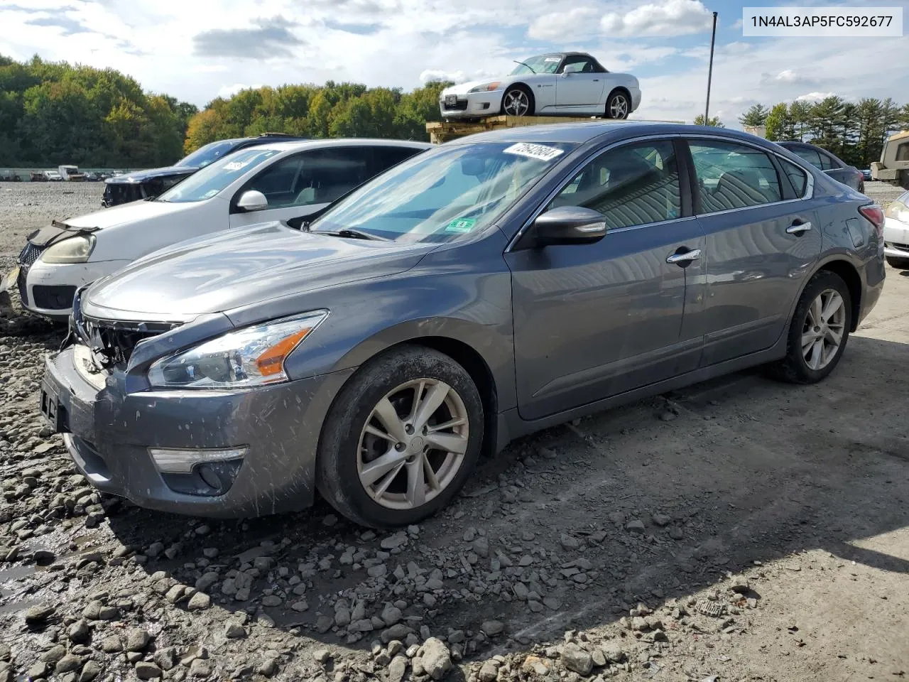 2015 Nissan Altima 2.5 VIN: 1N4AL3AP5FC592677 Lot: 72642604