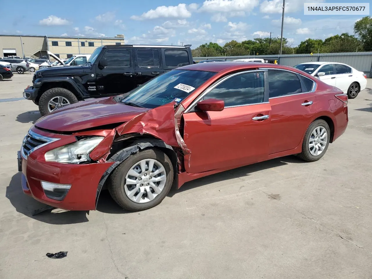 2015 Nissan Altima 2.5 VIN: 1N4AL3AP5FC570677 Lot: 72709204