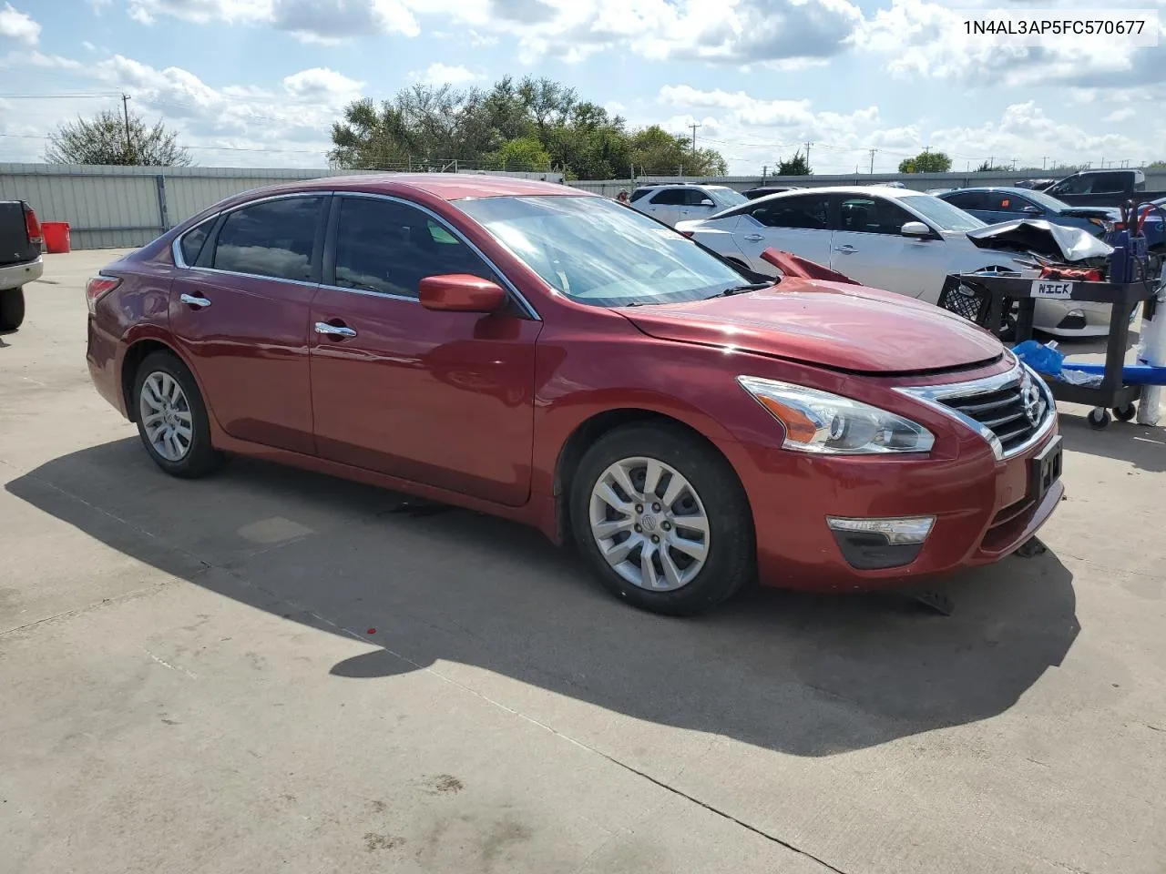 2015 Nissan Altima 2.5 VIN: 1N4AL3AP5FC570677 Lot: 72709204