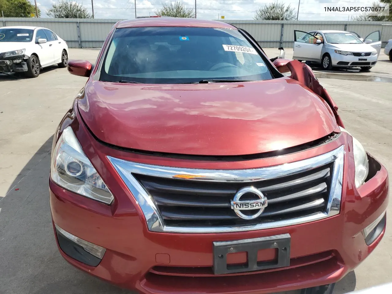 2015 Nissan Altima 2.5 VIN: 1N4AL3AP5FC570677 Lot: 72709204