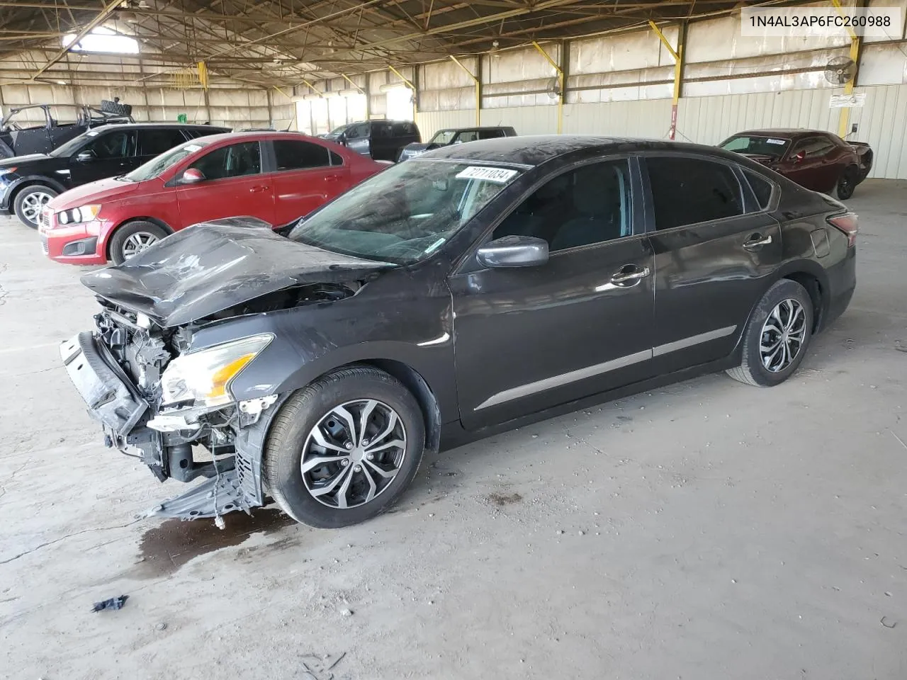 2015 Nissan Altima 2.5 VIN: 1N4AL3AP6FC260988 Lot: 72711034