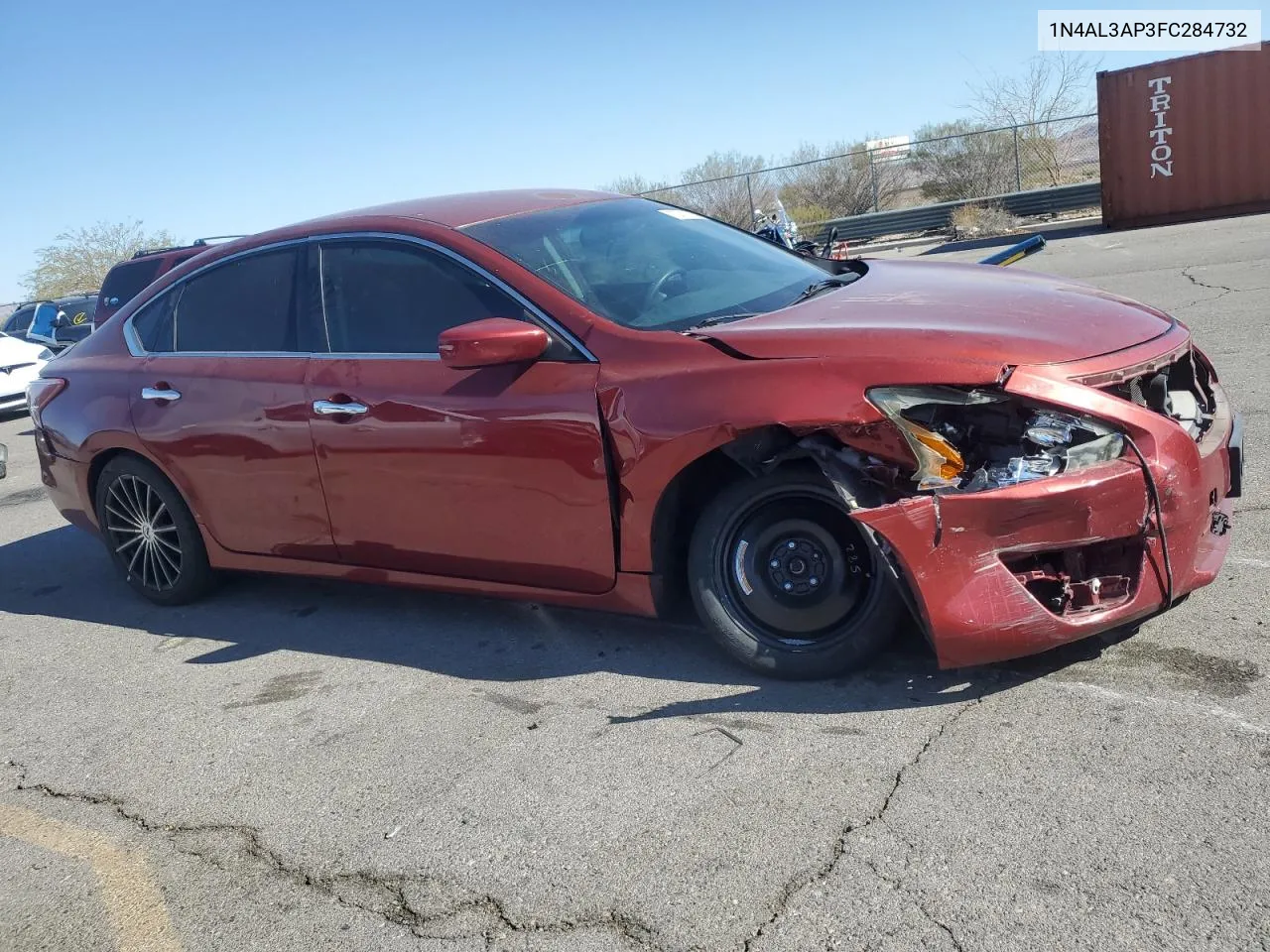 2015 Nissan Altima 2.5 VIN: 1N4AL3AP3FC284732 Lot: 72743294