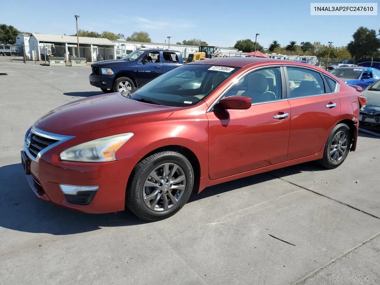 2015 Nissan Altima 2.5 VIN: 1N4AL3AP2FC247610 Lot: 72775084