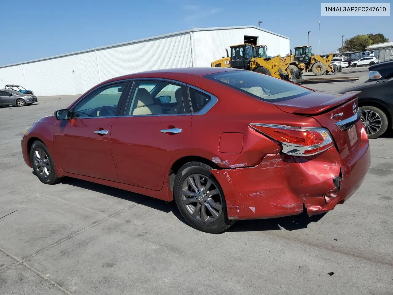 2015 Nissan Altima 2.5 VIN: 1N4AL3AP2FC247610 Lot: 72775084