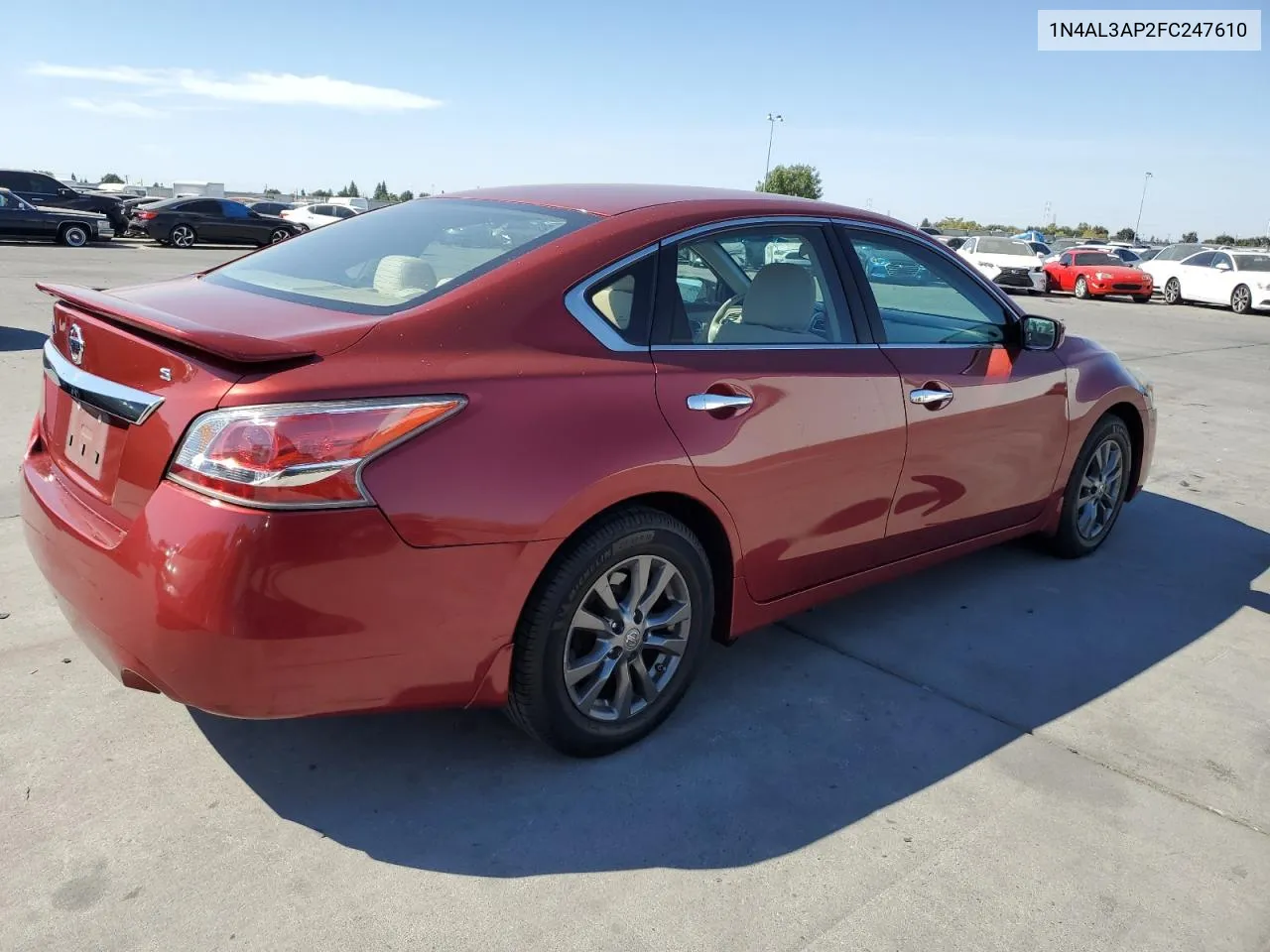 2015 Nissan Altima 2.5 VIN: 1N4AL3AP2FC247610 Lot: 72775084