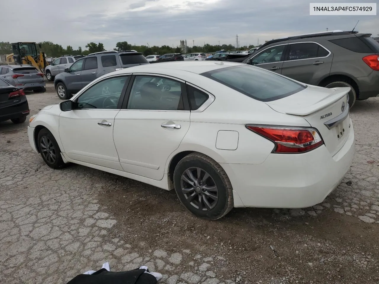 2015 Nissan Altima 2.5 VIN: 1N4AL3AP4FC574929 Lot: 72839464