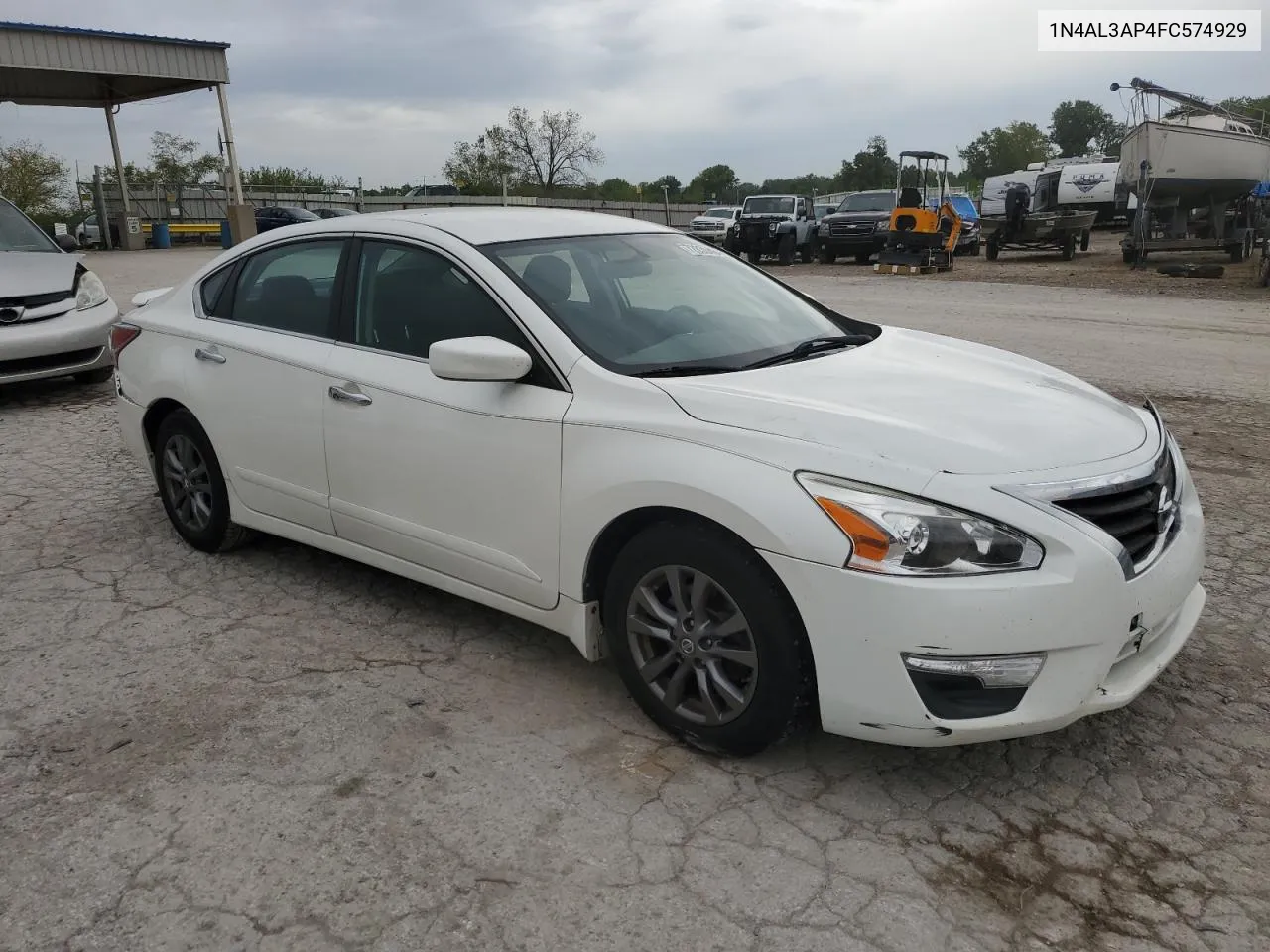 2015 Nissan Altima 2.5 VIN: 1N4AL3AP4FC574929 Lot: 72839464