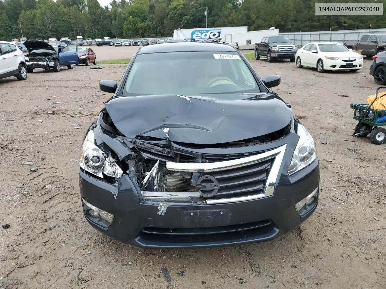 2015 Nissan Altima 2.5 VIN: 1N4AL3AP6FC297040 Lot: 72877274