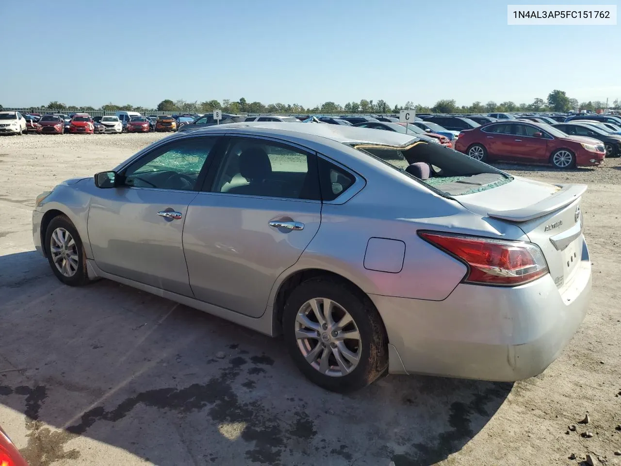 2015 Nissan Altima 2.5 VIN: 1N4AL3AP5FC151762 Lot: 72986804