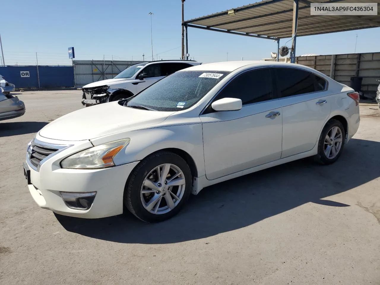 2015 Nissan Altima 2.5 VIN: 1N4AL3AP9FC436304 Lot: 73057644