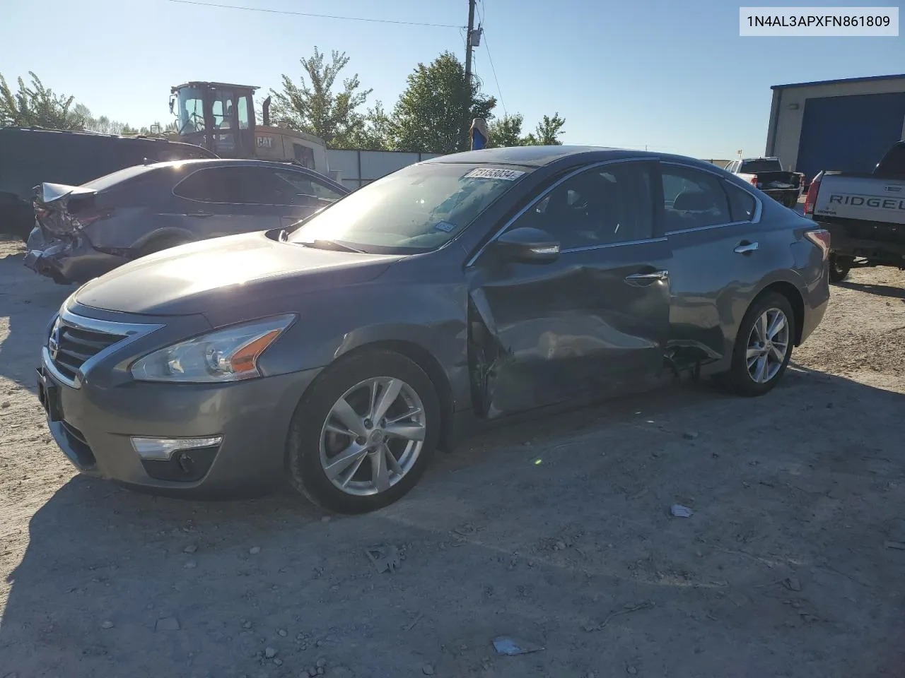 2015 Nissan Altima 2.5 VIN: 1N4AL3APXFN861809 Lot: 73153034