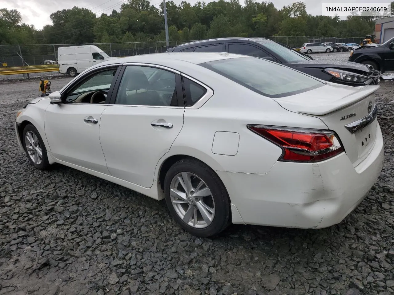 2015 Nissan Altima 2.5 VIN: 1N4AL3AP0FC240669 Lot: 73280024