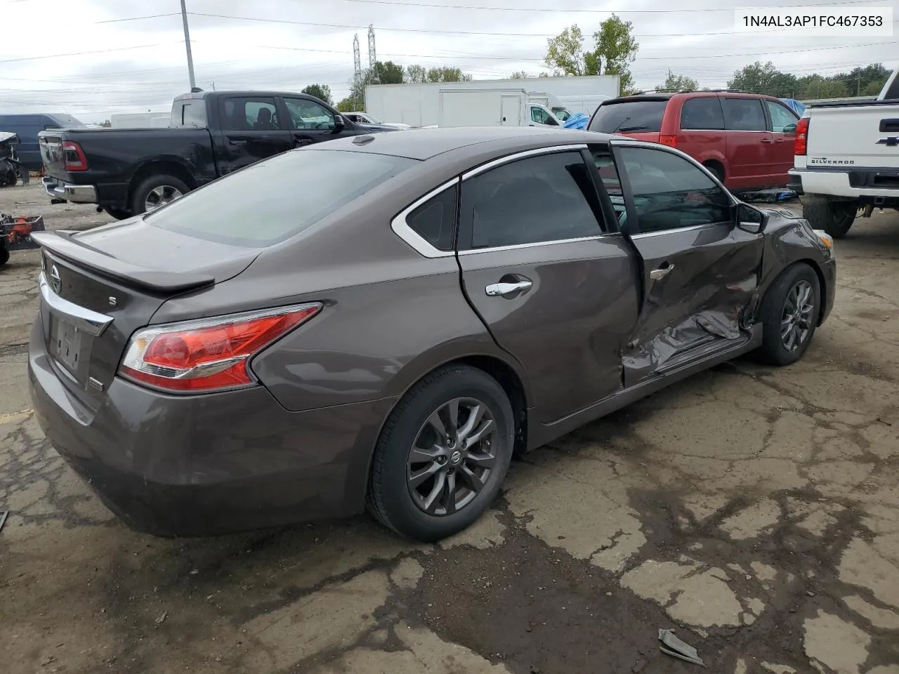 2015 Nissan Altima 2.5 VIN: 1N4AL3AP1FC467353 Lot: 73433874