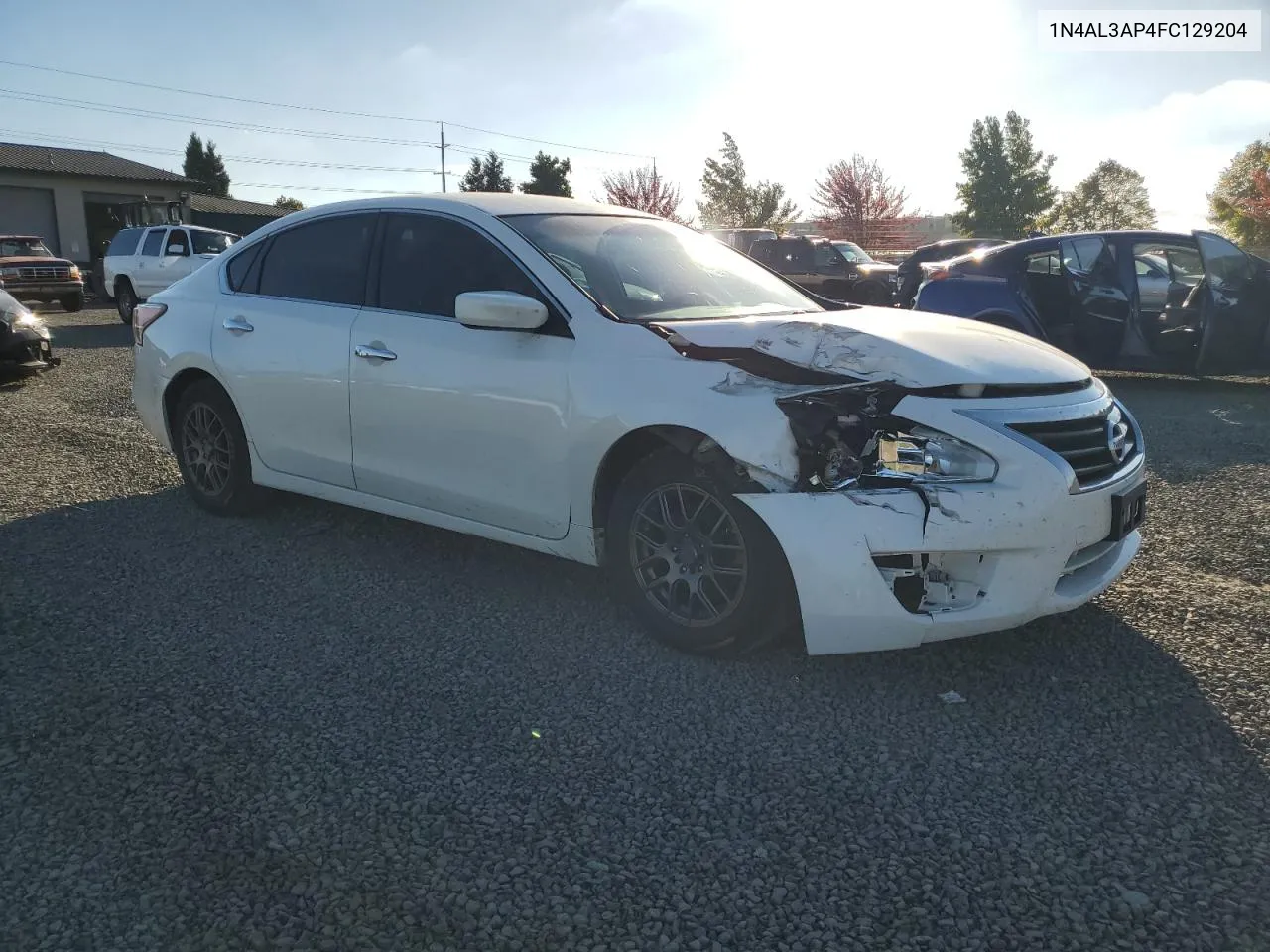 2015 Nissan Altima 2.5 VIN: 1N4AL3AP4FC129204 Lot: 73537424