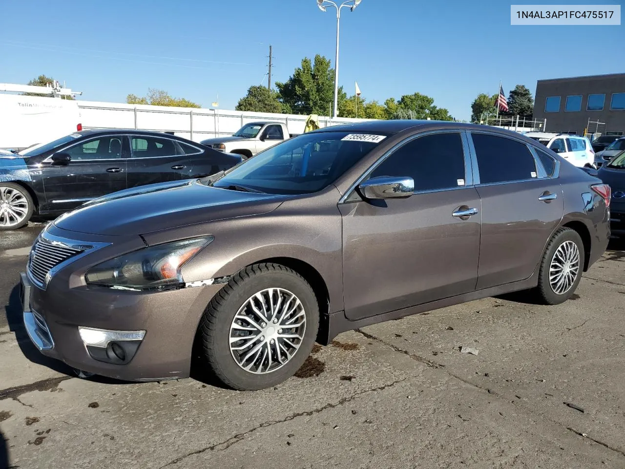 2015 Nissan Altima 2.5 VIN: 1N4AL3AP1FC475517 Lot: 73595774