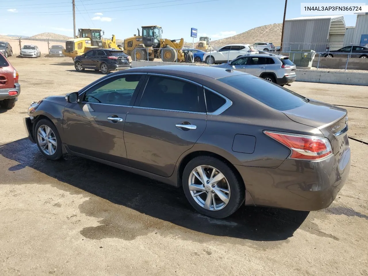 2015 Nissan Altima 2.5 VIN: 1N4AL3AP3FN366724 Lot: 73608364