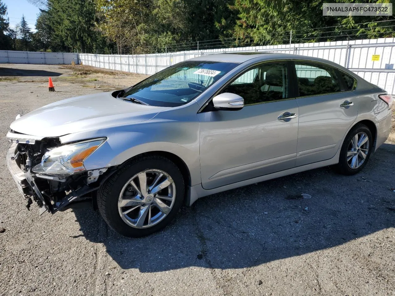 2015 Nissan Altima 2.5 VIN: 1N4AL3AP6FC473522 Lot: 73678834