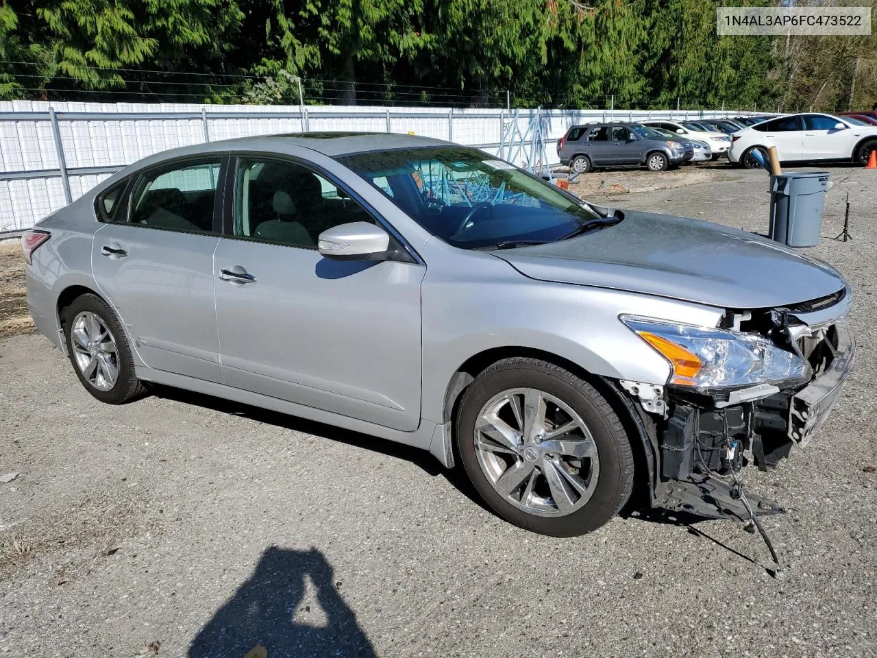 2015 Nissan Altima 2.5 VIN: 1N4AL3AP6FC473522 Lot: 73678834