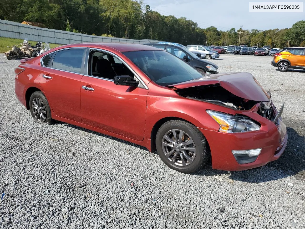 2015 Nissan Altima 2.5 VIN: 1N4AL3AP4FC596235 Lot: 73803924