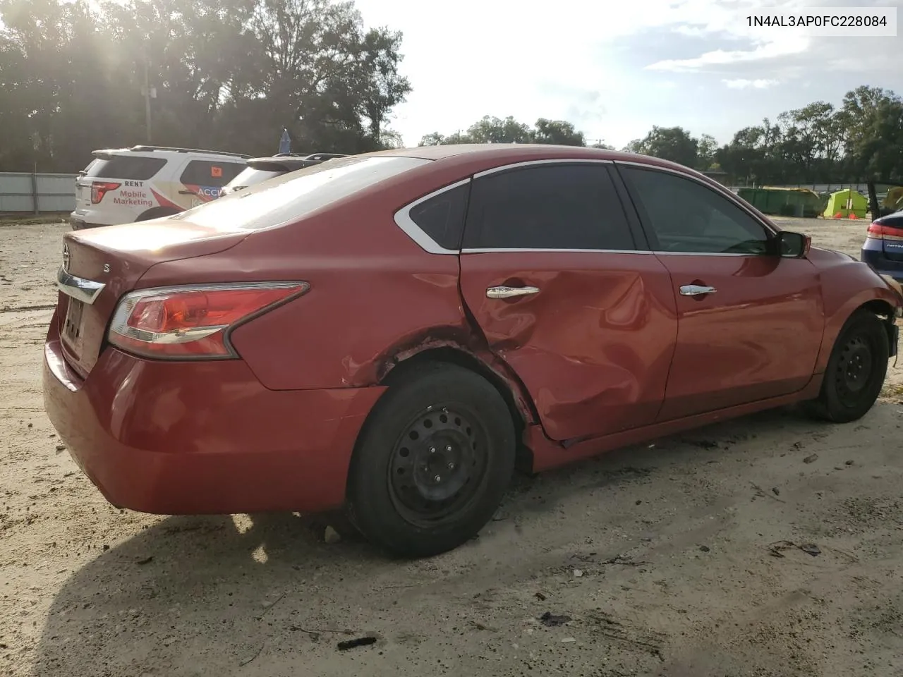 2015 Nissan Altima 2.5 VIN: 1N4AL3AP0FC228084 Lot: 73813874