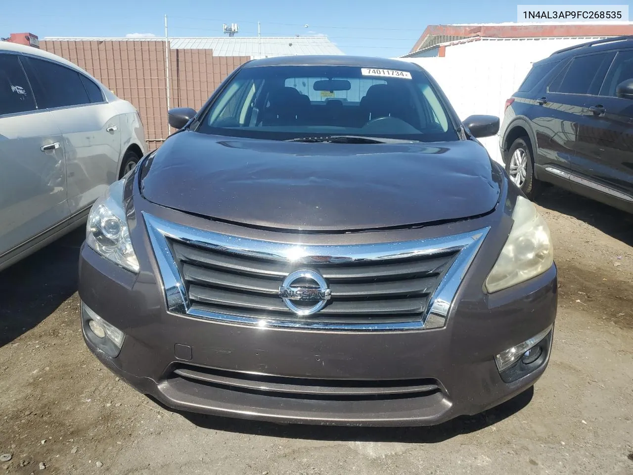 2015 Nissan Altima 2.5 VIN: 1N4AL3AP9FC268535 Lot: 74011734